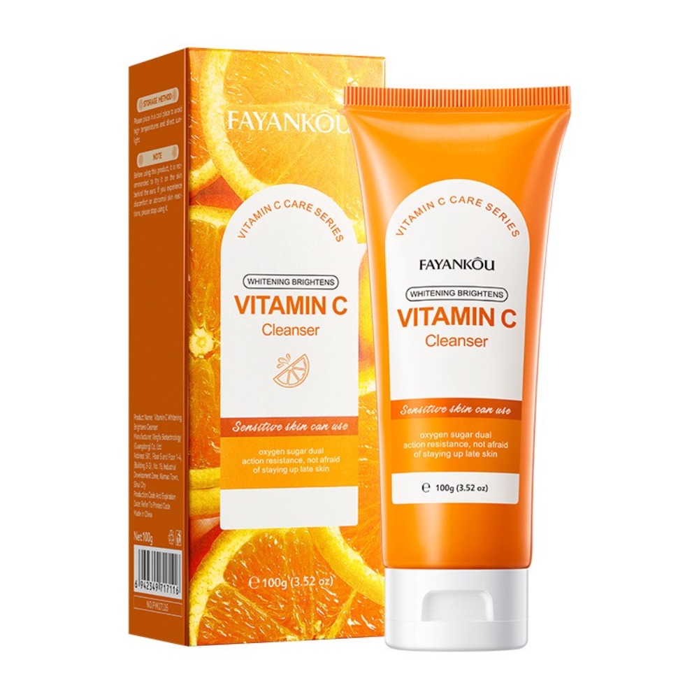 Vitamin C Powder - 핫세일 미백 페이셜 클렌저 비타민 C