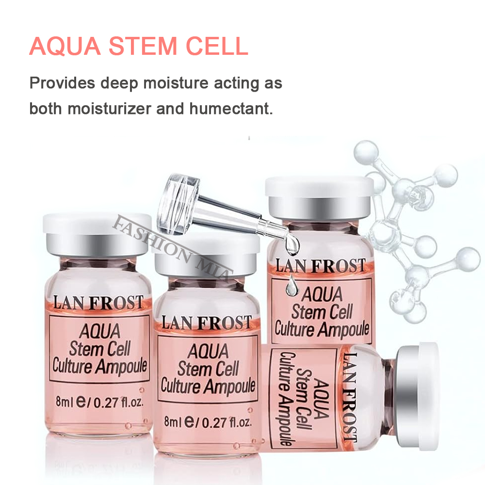 한국 8ml 아쿠아 줄기세포 배양 앰플 세럼 키트 페이 - Skincare Korea 리뷰 및 가격