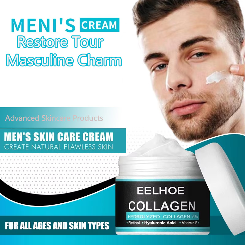 남성용 콜라겐 크림 부드러운 주름 젊은 페이스 크림 퍼 - Retinol Vitamin A Cream 리뷰 및 가격