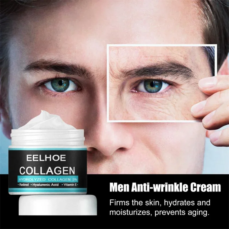 남성용 콜라겐 크림 부드러운 주름 젊은 페이스 크림 퍼 - Retinol Vitamin A Cream 리뷰 및 가격