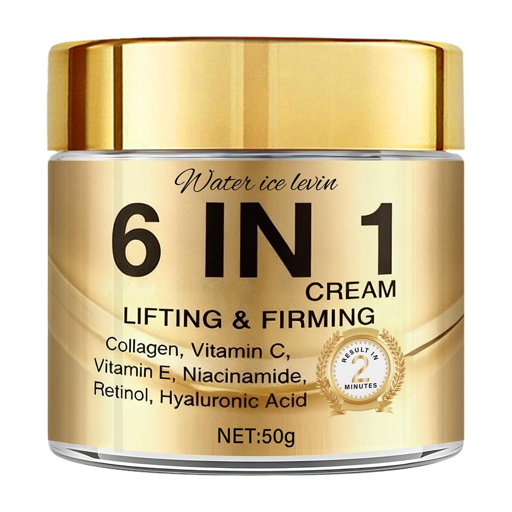 6 in 1 콜라겐 페이스 크림 리프팅 탄력 보습제 비 - Retinol Vitamin A Cream 리뷰 및 가격