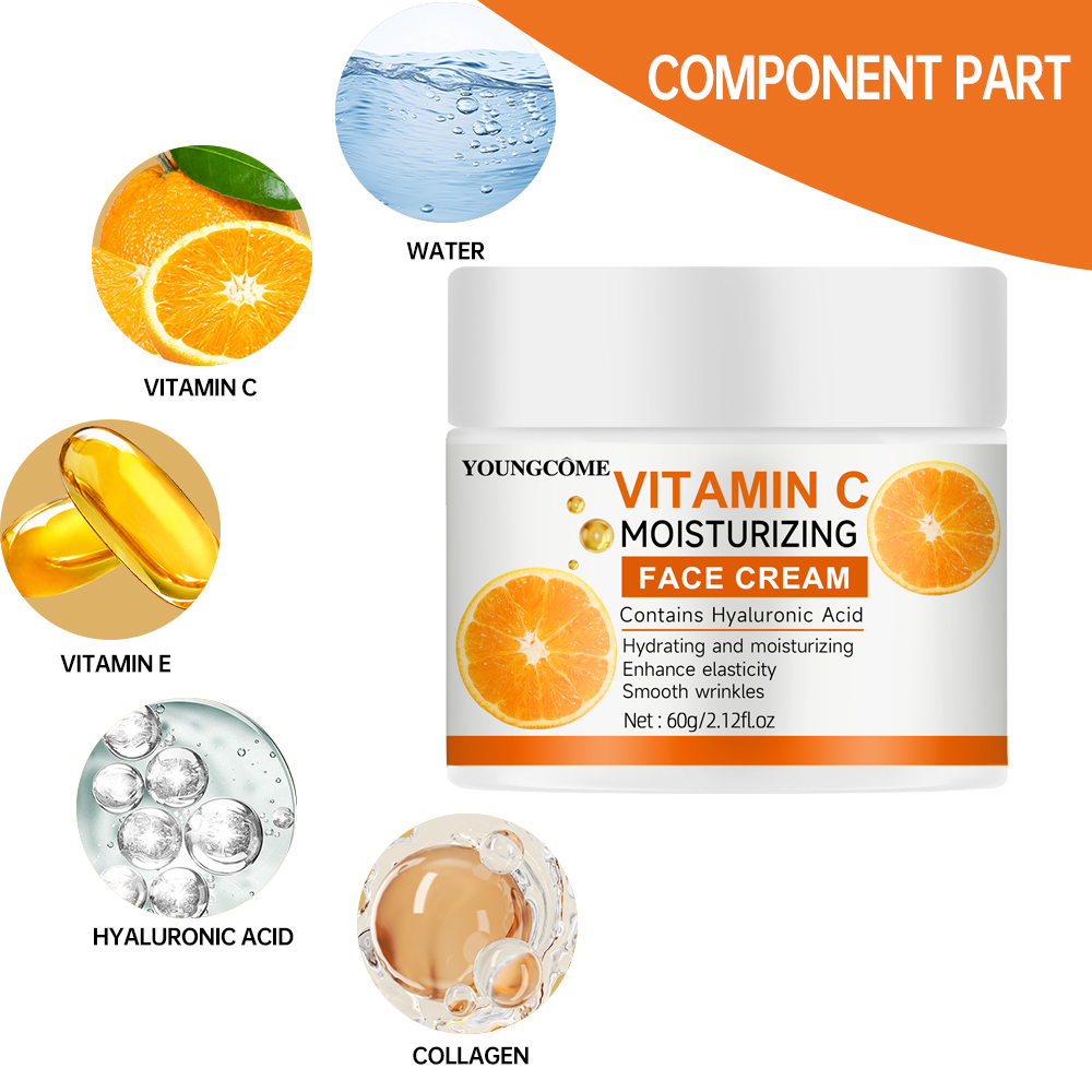 히알루론산 함유 비타민 C 모이스처라이저, 여성용 탄력 - Skincare Vitamin C 리뷰 및 가격