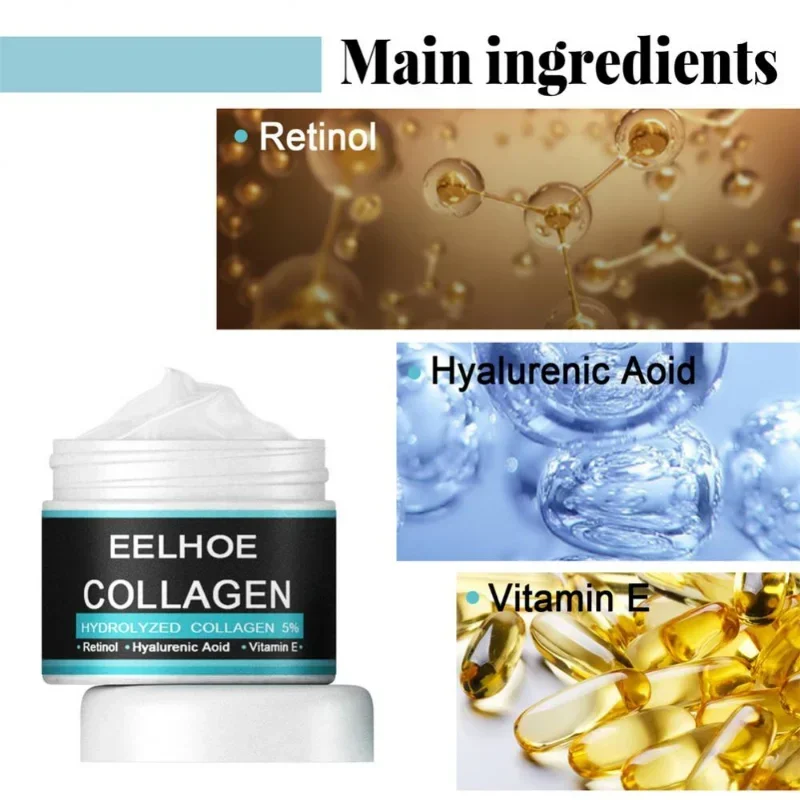 남성용 콜라겐 크림은 피부 질을 개선합니다. 페이스 크 - Retinol Vitamin A Cream 리뷰 및 가격